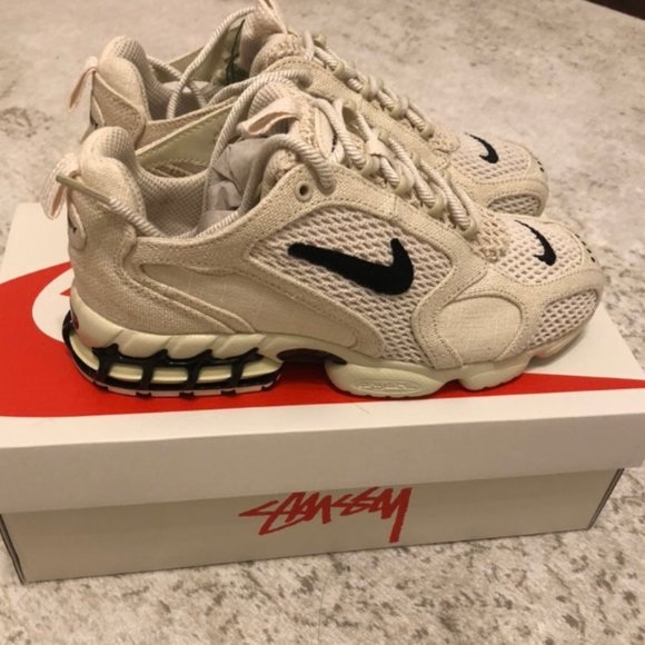 Stussy Other - Nike Air Zoom Spiridon Cage 2 Stussy Fossil